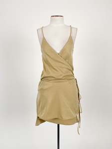 Rabbit Borrows: Stolen From My Sister | Gold Cocktail/Formal Dress | Size XS