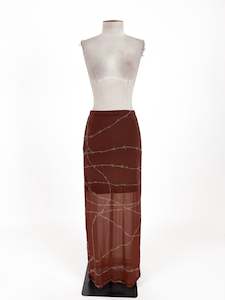 Stolen Girlfriends Club | Multicoloured Casual/Cocktail Skirt | Size 6