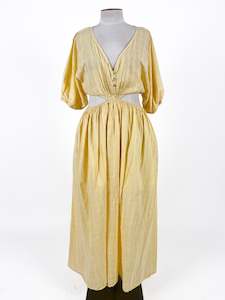 Petal + Pup | Yellow Casual Dress | Size 14
