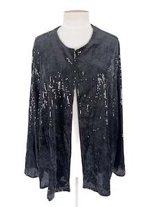 Unknown Brand | Black Cocktail Jacket | Size 4XL