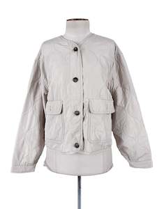 Jackets: H&M | Beige Casual Jacket | Size M
