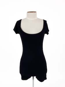 White Fox | Black Casual Playsuit | Size S