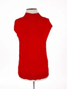COS | Red Casual/Workwear Top | Size S