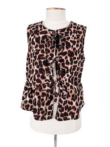 Molly Marsland: Hiccup | Brown Casual Top | Size 10