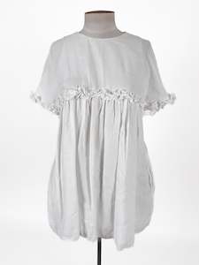 Molly Marsland: Zara | White Casual Dress | Size M