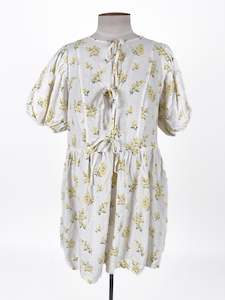 Molly Marsland: H&M | White Casual Dress | Size M