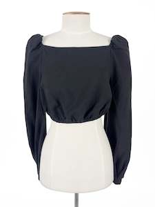 Clearance Collection Vip Only: & Other Stories | Black Casual/Cocktail Top | Size 8