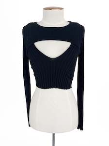 Glassons | Black Casual Top | Size S