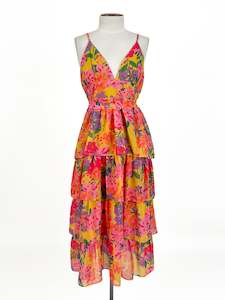Formal: Pia | Multicoloured Cocktail/Formal Dress | Size S