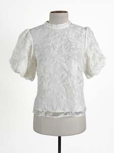 Formal: Love, Bonito | White Casual/Formal Top | Size 8