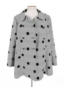 Coats: Alannah Hill | Grey Casual Coat | Size 16