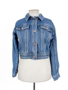 Jackets: Just Jeans | Blue Casual Jacket | Size 10