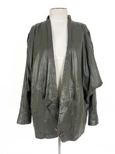 Jackets: Vernie | Green Casual Jacket | Size M