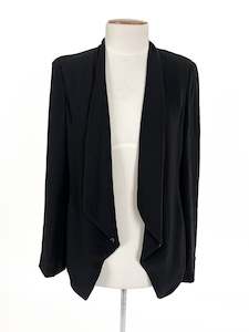 Country Road | Black Cocktail/Workwear Jacket | Size 4