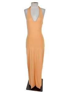 Maxi Dresses: Kookai | Orange Cocktail Dress | Size 6