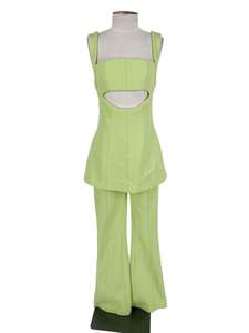Misha | Green Cocktail/Formal Jumpsuit | Size 8
