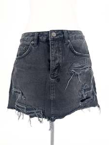 Mini Skirts: Ksubi | Grey Casual Skirt | Size S