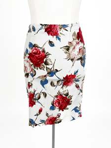 lisa law | White Cocktail Skirt | Size 10