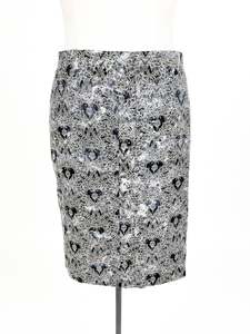 Midi Skirts: Macjays | Beige Cocktail Skirt | Size 10