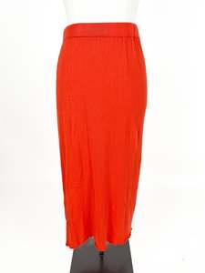 Midi Skirts: Miann & Co | Orange Casual Skirt | Size M