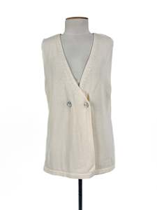 Marle - Beige Vest (Size 8)