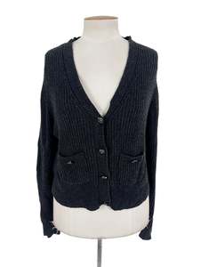 Knits Jackets Coats: Veronika Maine - Black Cardigan (Size L)