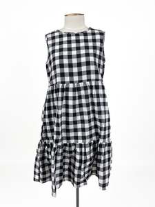Unknown Brand - Black & White Mini Dress (Size S)