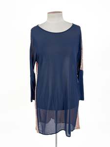 Augustine - Navy Mini Dress (Size M)