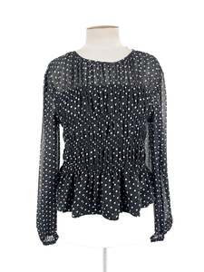 River Island - Black & White Blouse (Size 18)