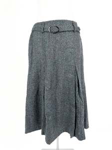 Anna Thomas | Grey Casual/Workwear Skirt | Size 10