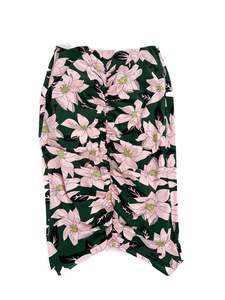 Maxi Skirts: Charlo - Pink Midi Skirt (Size 16)