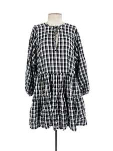 Gingham: Glassons - Grey Mini Dress (Size M)