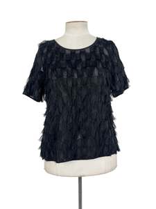 Polka Dots: OH3 - Black Blouse (Size 10)