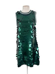 Sequin: Trelise Cooper - Green Mini Dress (Size S)