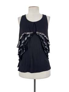 Sequin: Decjuba - Blue Tank Top (Size S)