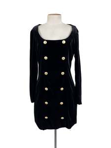 1 In Stock: Imperial - Black Mini Dress (Size M)