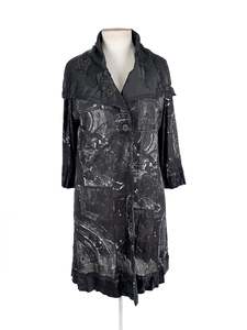 Coats: Unknown Brand - Black Coat (Size L)
