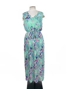 Final Clearance: Charlo - Green Midi Dress (Size 14)