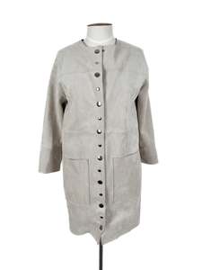 Coats: Zara - Beige Coat (Size M)
