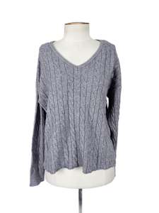 Sweaters: Eb & Ive - Grey Sweater (Size S)