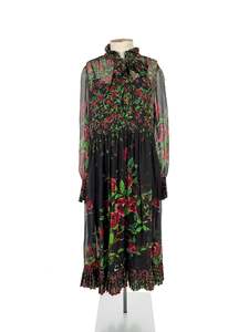 Designer: Trelise Cooper - Black Midi Dress (Size 8)