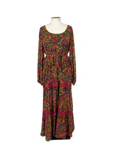 Maxi Dresses: Augustine - Multicoloured Maxi Dress (Size 16)