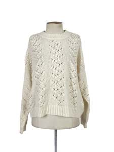 Sweaters: Portmans - White Sweater (Size M)