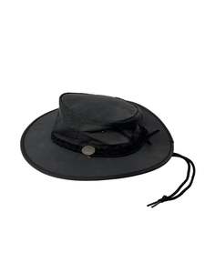 Accessories: Barmah Hats - Black Hat (Size M)
