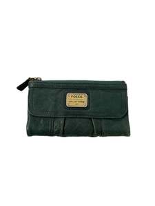 Accessories: Fossil - Green Wallet (Size OS)