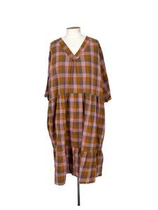 Isla-Maree - Multicoloured Midi Dress (Size 24)