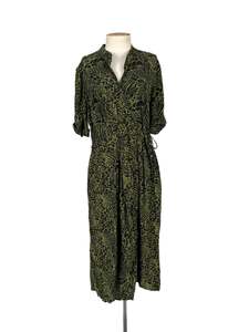 Sylvester - Green Midi Dress (Size S)