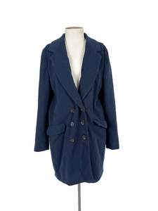 Zara - Navy Coat (Size M)