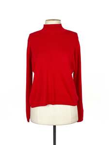 Sweaters: Terri's Fashion - Red Sweater (Size M)