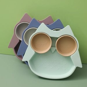 Silicone Owl Dinner Plate